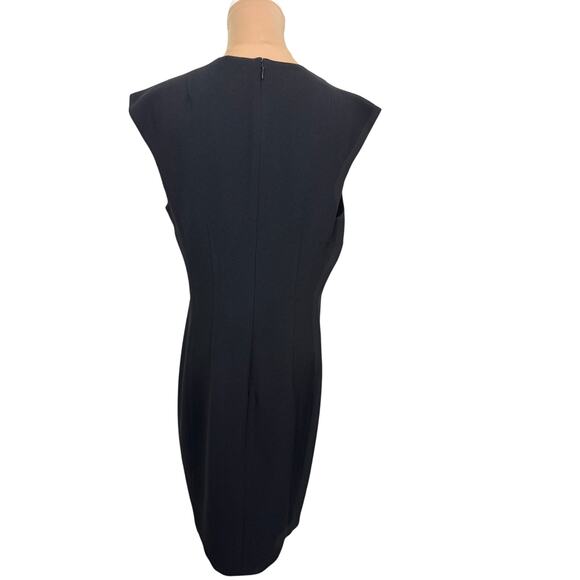 NWT Elie Tahari Black Cut Out Sheath Dress Women’s 12 $328 | Luxury Cocktail - Picture 3 of 8